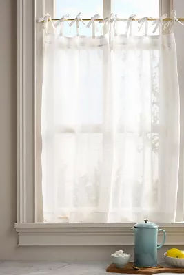 Lena Sheer Woven Café Curtains, Set of 2 added by Spoak Member