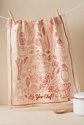 Yes Chef Cotton Dish Towel added by Spoak Member