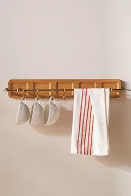 Elle Oak Wood Kitchen Utensil Rail added by Spoak Member