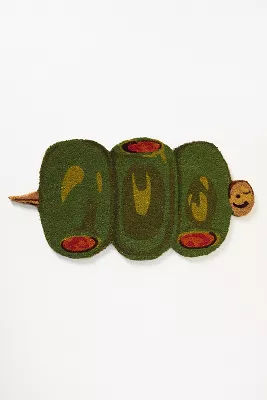 Olive-Shaped Coir Printed Doormat added by Spoak Member