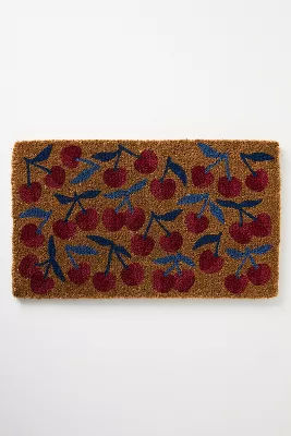 Cherries Printed Coir Doormat added by Spoak Member