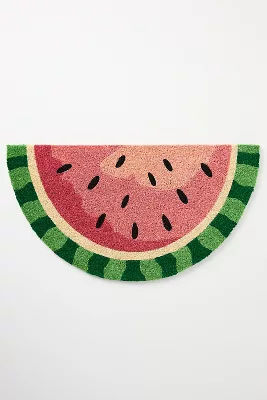 Watermelon Shaped Printed Coir Doormat added by Spoak Member