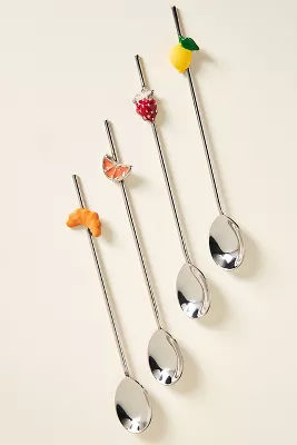 Delice Cocktail Spoon Straws, Set of 4 added by Spoak Member