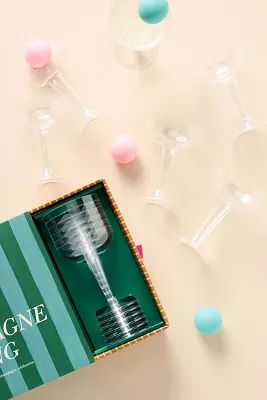 Anthropologie Champagne Beer Pong Game Set added by Spoak Member