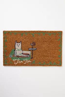 The Original Tinned Fish Candle Cat Printed Coir Doormat added by Spoak Member