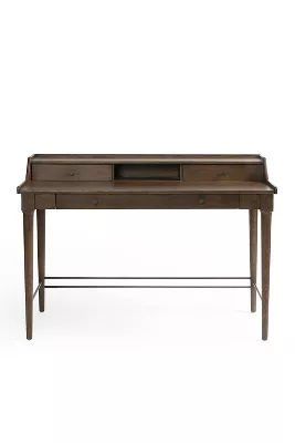 Moreau Oak Three-Drawer Writing Desk added by Spoak Member