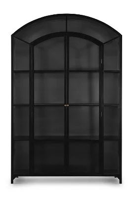Belmont Arched Wide Metal Glass Door Cabinet added by Spoak Member