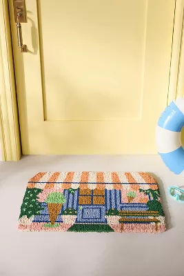 Ice Cream Shop Coir Printed Doormat added by Spoak Member