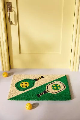 Pickleball Coir Printed Doormat added by Spoak Member