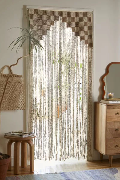 Checkerboard Macrame Door Portal added by Spoak Member