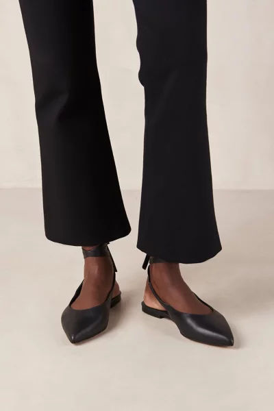 ALOHAS Ribbon Leather Lace-Up Ballet Flat added by Sarah Jackson
