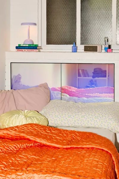 Rainbow Iridescent Headboard added by Erica Ramon