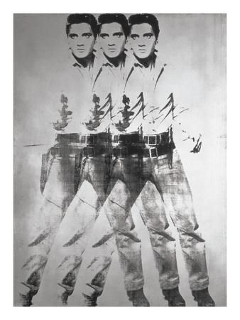 'Triple Elvis®, 1963' Prints - Andy Warhol | AllPosters.com added by Spoak Member