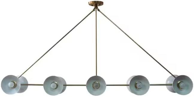 10 Light Modern Raw Brass Chandelier Light Fixture added by Sarah Jackson
