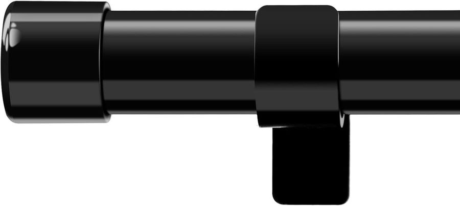 Black Curtain Rods for Windows 66 to 132”- 1 Inch Heavy Duty Blackout Curtain Rod Set,Adjustable Farmhouse Drapery Rods with Brackets for Home & Outdoor added by Belinda McClendon