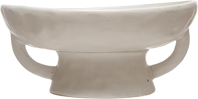 Creative Co-Op Stoneware Bowl w Reactive Glaze, Décor, Matte White added by Spoak Member