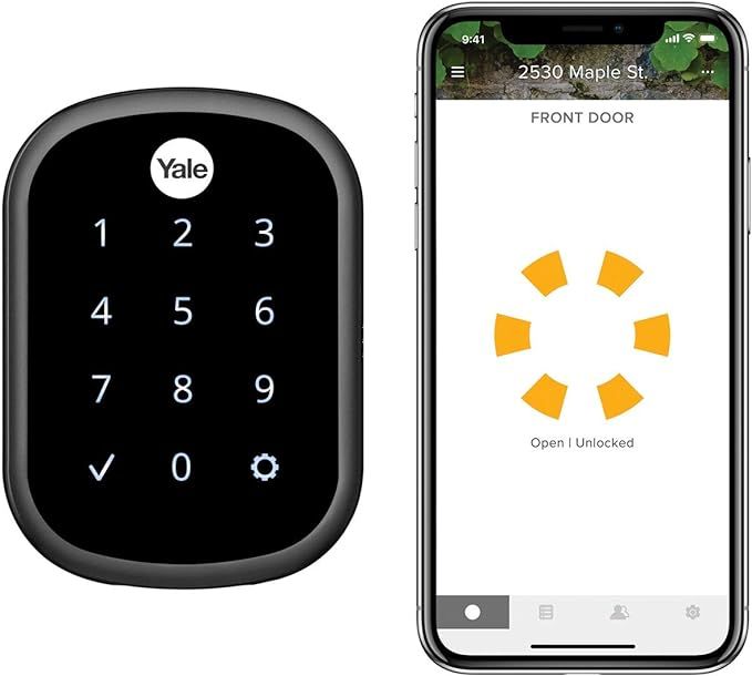 Yale Assure Lock SL Wi-Fi Touchscreen Smart Lock - Black Suede added by Nomadic Nooks