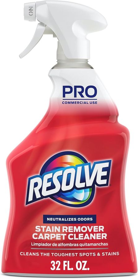 Resolve Professional Strength Spot and Stain Carpet Cleaner, Carpet Cleaner, Carpet Cleaner Solution, 32 Fl Oz (Pack of 1) added by Ruthann R