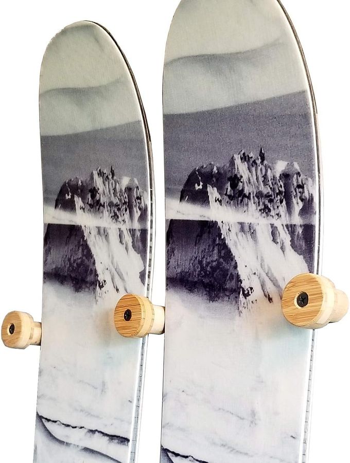 Bamboo Ski Rack & Snowboard Rack - The Nubbin (10) added by Rachel Fedorov