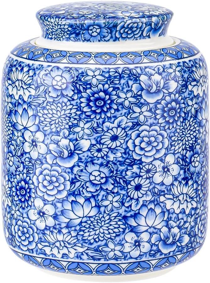 No Name No Seal Ginger Jar Decorative Jar Ancient Chinese Imperial Enamel Porcelain (Small, Blue,White) added by Brooklyn Chrisman