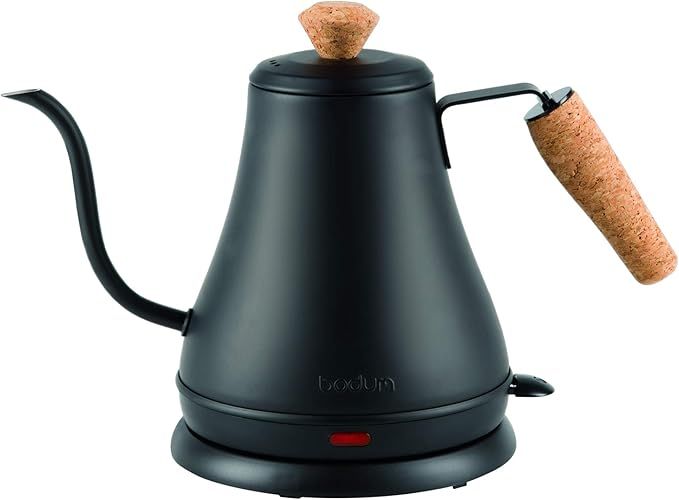Bodum 11883-259US Melior Gooseneck Electric Water Kettle, 27 Ounce, Matte Black added by Nomadic Nooks