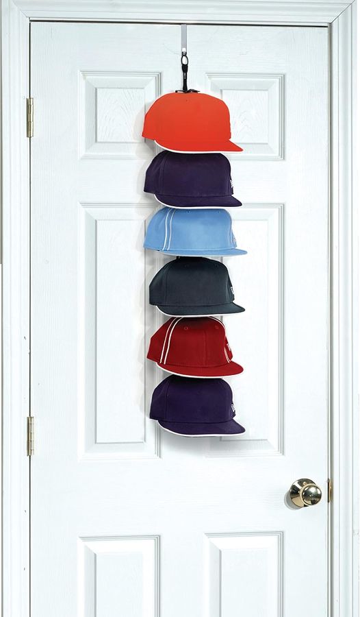 Perfect Curve Cap Rack System - Baseball Cap Organizer (Holds 18 Caps, Black) added by Rachel Fedorov