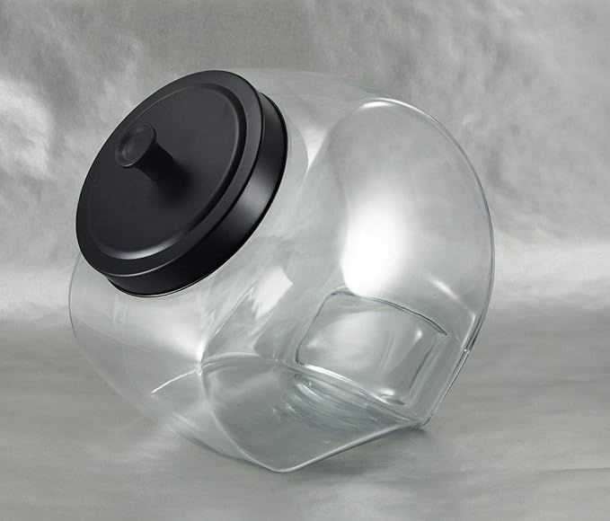 Grant Howard 59107 Slanted Storage Jar Matte Metal Top, 135 oz. added by Where The Heart Is Designs