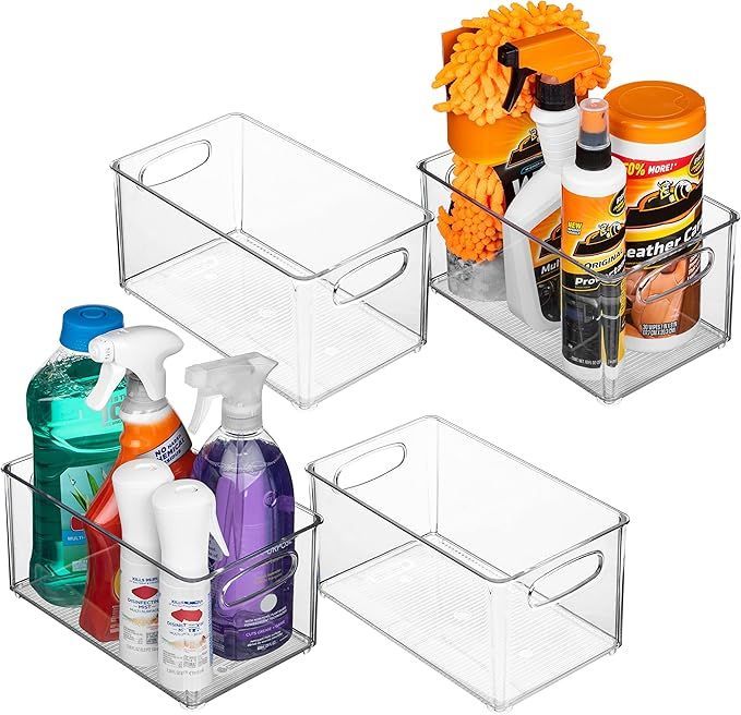 ClearSpace Plastic Pantry Organization and Storage Bins – Perfect Kitchen Organization or Kitchen Storage – Fridge Organizer, Refrigerator Organizer Bins, Cabinet Organizers added by Rachel Fedorov