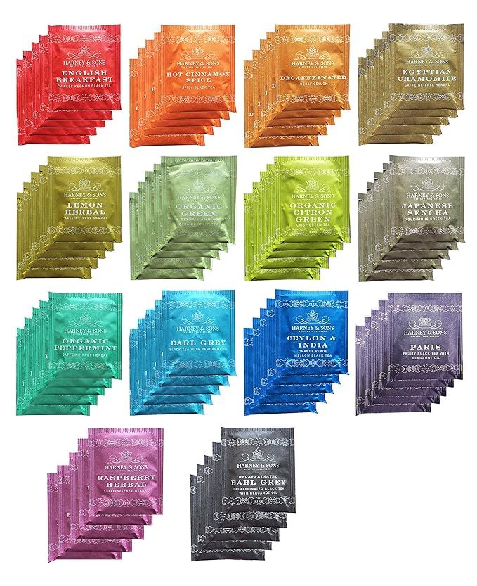 Harney & Sons Assorted Tea Bag Sampler 70 Count Great for Birthday, Hostess and Co-worker Gifts added by Nomadic Nooks