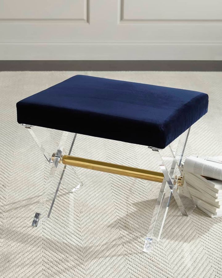 Caden Velvet Bench added by Tayo A