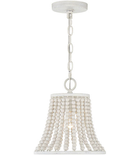 Light Visions PL0338WW Shabby Chic 1 Light 10 inch Weathered White Pendant Ceiling Light added by Lauren Houston