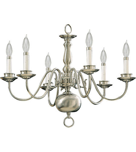 Quorum IBS-208 Fort Worth 6 Light 24 inch Satin Nickel Chandelier Ceiling Light added by Megan Stephenson