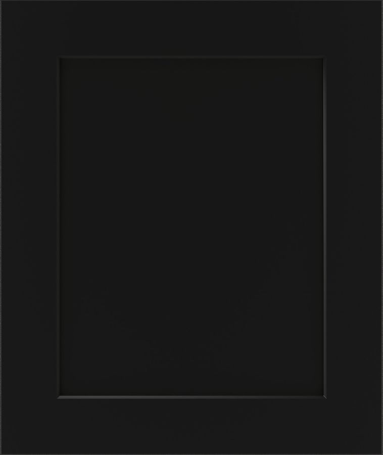 Diamond Jamestown 14.5-in W x 14.5-in H Black Painted Wooden Maple Kitchen Cabinet Sample (Door Sample) Lowes.com added by Spoak Member