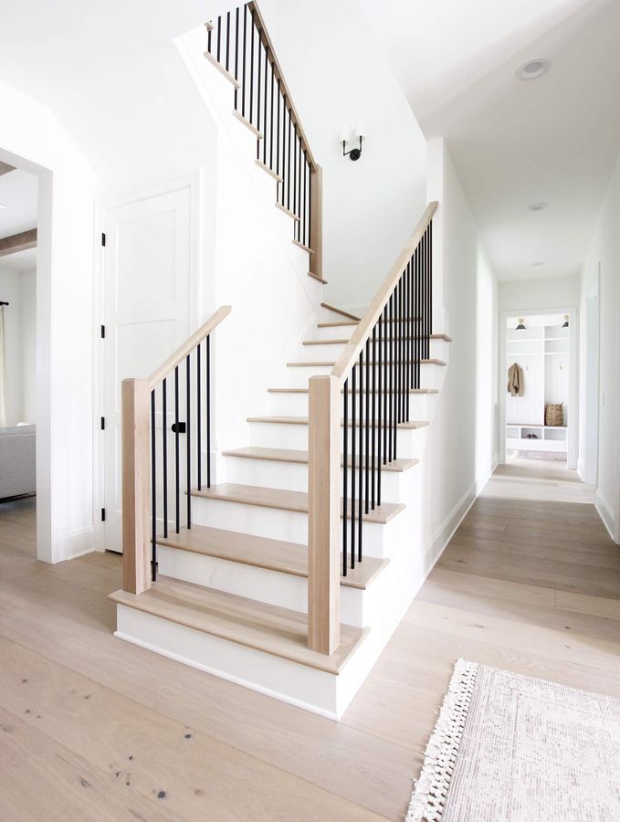 Four Elements of a Beautiful Staircase - Plank and Pillow added by Sarah Macomber