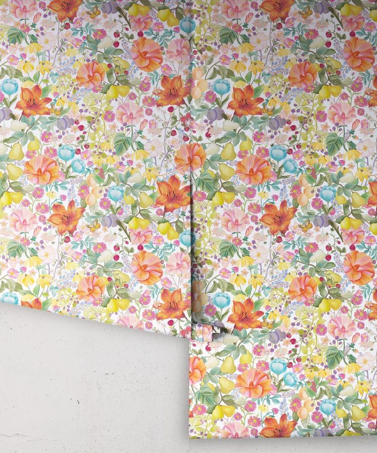 Abundance Wallpaper by Kip&Co - 33ft x 24"in roll added by Kate Lynn Nemett