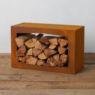 Weathering Steel Short Log Holder added by Doctor Designs