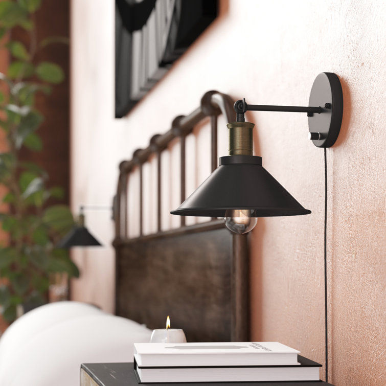 Byram 1-Light Armed Sconce added by Samantha Erickson