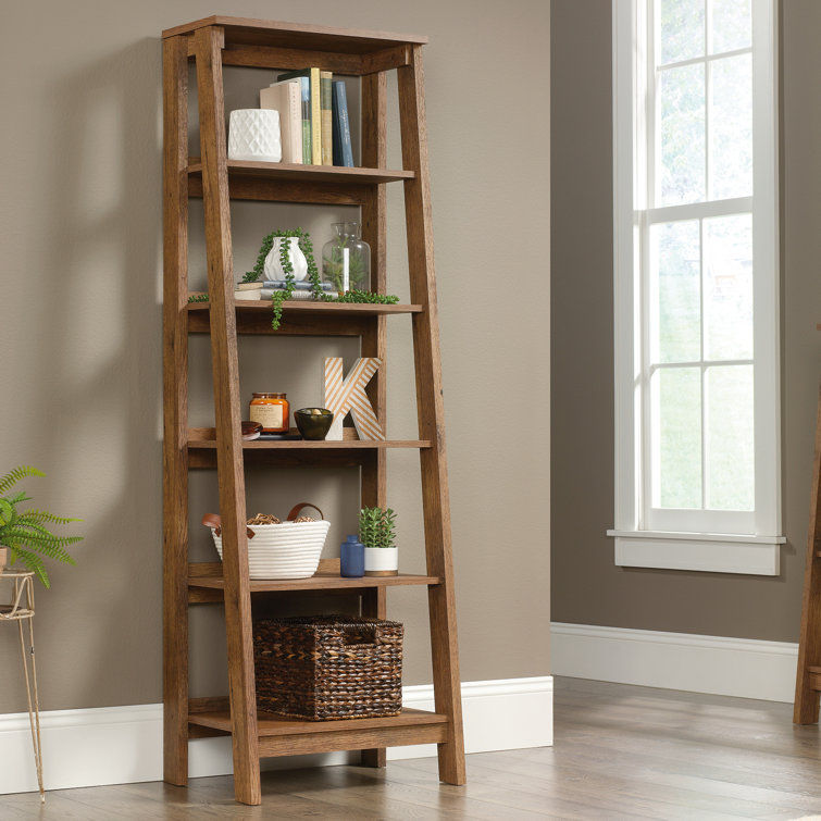 Massena 71.125'' H x 23.5'' W Ladder Bookcase added by Becca Riter