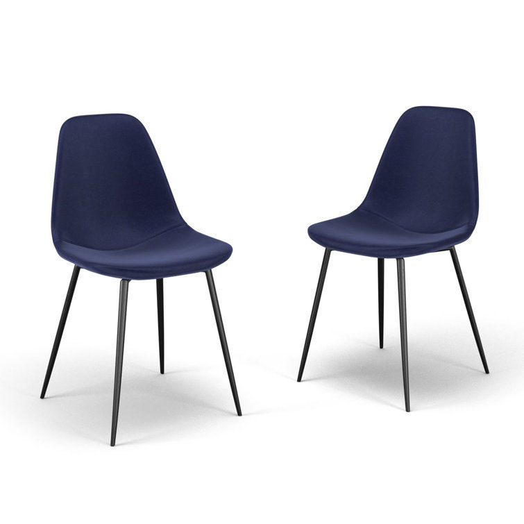 Aisha Velvet Upholstered Dining Chair added by Kate Lynn Nemett