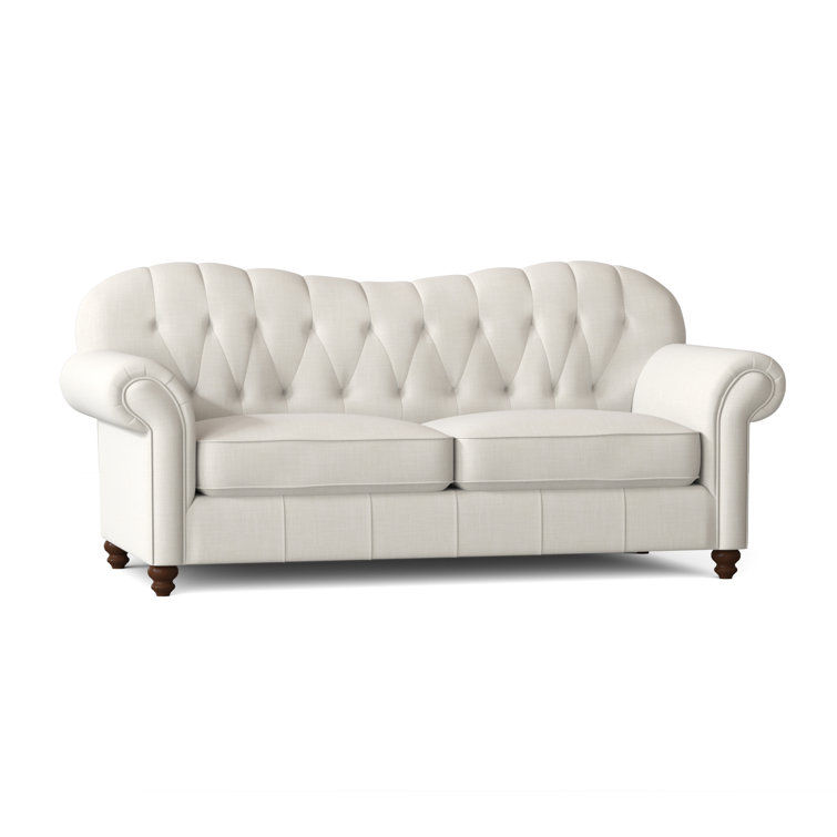 Lucie 92'' Rolled Arm Sofa with Reversible Cushions added by Spoak Member