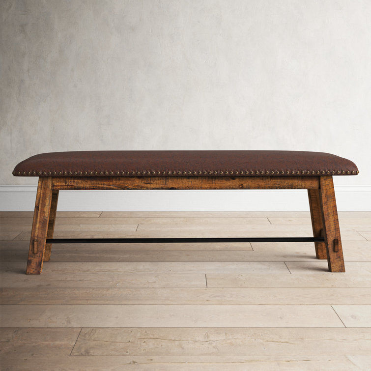 Longfellow Faux Leather Upholstered Bench added by Kamila Lanewala