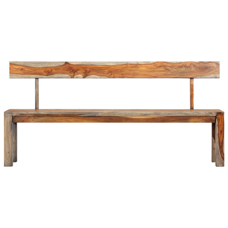 Oak Bluffs Solid Wood Bench added by Alexina Salinas