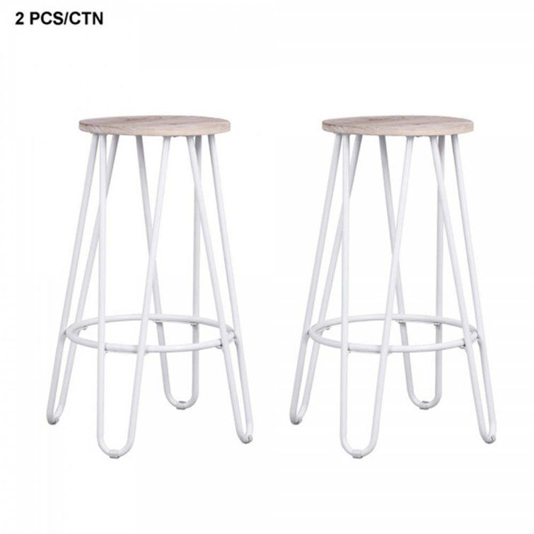 Briton Solid Wood 25'' Counter Stool added by Spoak Member
