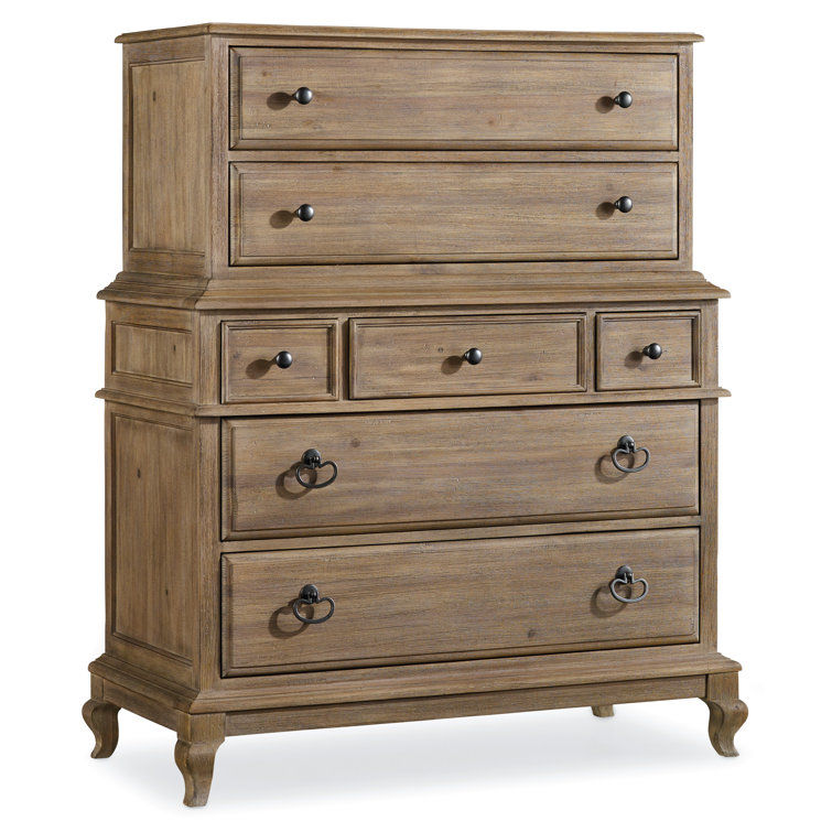 Corsica 7 Drawer 43.25'' W Solid Wood Chest added by Spoak Member