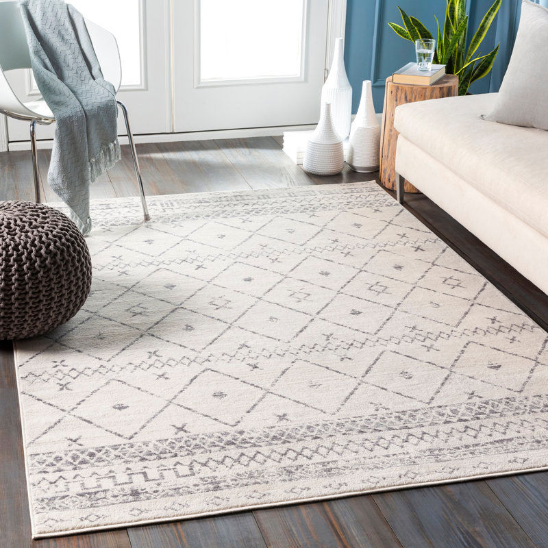 Warlick Soutwestern White/Medium Gray Area Rug added by Spoak Member