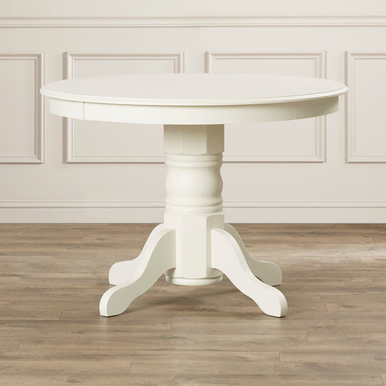 Standridge 42'' Solid Wood Pedestal Dining Table added by Spoak Member