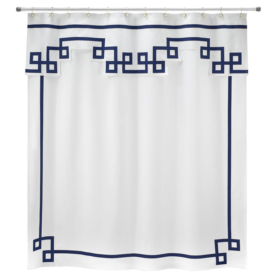 Campaign 100% Cotton Single Shower Curtain + Hooks added by Sarah Jane Meek