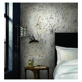 York Wallcoverings GR1092 Industrial Interiors II White/Off Whites - Contemporary - Wallpaper - by The Savvy Decorator LLC | Houzz added by KATHERINE ECK