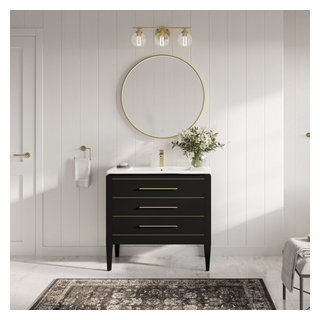 Celios Bathroom Vanity - Transitional - Bathroom Vanities And Sink Consoles - by Dowell K&B Supplies | Houzz added by Sharon Wojcieszyn