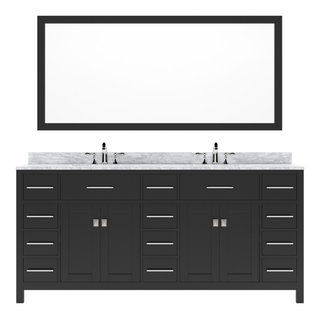 Caroline Parkway 72" Double Vanity - Transitional - Bathroom Vanities And Sink Consoles - by Virtu USA | Houzz added by Spoak Member